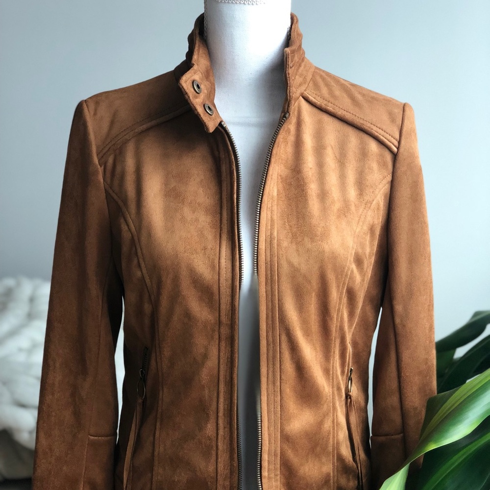 Vegan Suede Jacket - image 4